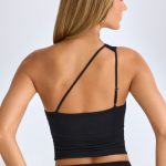 Modal One-Shoulder Top in Black - Image 2