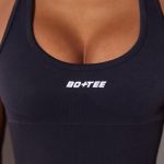 Petite Full Length Cut Out Back Unitard in Black - Image 5