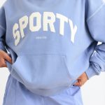 Oversized Hoodie in Lavender Blue - Image 4
