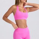 Super Sculpt Seamless High-Waist Mini Shorts in Sugar Pink - Image 6