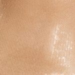 Sheer Sequin Asymmetric Cut Out Mini Dress in Tan - Image 5