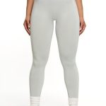 High Waist Seamless Leggings in Grey - Image 2