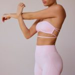Mini Shorts in Soft Pink