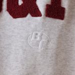 Oversized Crew Neck Sweatshirt in Heather Grey - Image 4