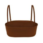 Soft Mesh Bandeau Bra in Chestnut - Image 7