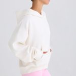 Graphic-Print Hoodie in White - Image 3