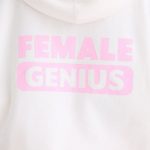 Graphic-Print Hoodie in White - Image 4