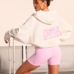 Graphic-Print Hoodie in White - Image 6