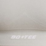 Halter Neck Define Luxe Sports Bra in Light Grey - Image 4