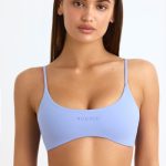 Soft Active Sports Bra in Lavender Blue