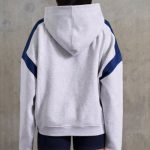 Oversized Hooded Sweatshirt in Heather Grey - Image 2