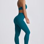 Super Sculpt Seamless High-Waist Leggings in Teal - Image 4