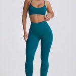Super Sculpt Seamless High-Waist Leggings in Teal - Image 9