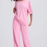 Oversized T-Shirt in Baby Pink - Image 2