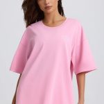 Oversized T-Shirt in Baby Pink - Image 8