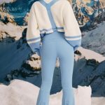 Fleece-Lined Ski Trousers in Ice Blue - Image 2