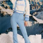 Fleece-Lined Ski Trousers in Ice Blue - Image 8