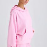 Graphic-Print Hoodie in Bubblegum Pink - Image 3