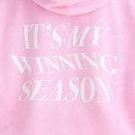 Graphic-Print Hoodie in Bubblegum Pink - Image 5