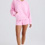 Graphic-Print Hoodie in Bubblegum Pink - Image 7