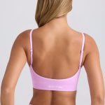 Super Sculpt Seamless Scoop-Back Sports Bra in Violet Pink - Image 2