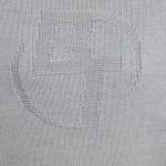 Oversized Chunky Knit Hoodie in Heather Grey - Image 5