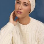 Cable-Knit Headband in Cream