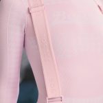 Fleece-Lined Ski Trousers in Pastel Pink - Image 4