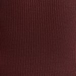 Ribbed Modal Crew Neck Top in Espresso - Image 4