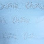 Long Sleeve Scoop Neck Pointelle Crop Top in Baby Blue - Image 4