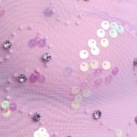 Ruffle Mid-Rise Hot Pant Shorts in Violet Pink - Image 4