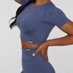 Crop Top in Indigo - Image 4