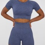 Crop Top in Indigo - Image 6