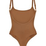 Soft Mesh Bodysuit in Almond - Image 7