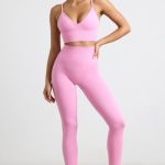 High-Waist Define Luxe Leggings in Bubblegum Pink - Image 5