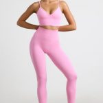 High-Waist Define Luxe Leggings in Bubblegum Pink - Image 8