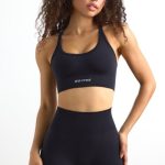 Define Luxe High Waist Mini Shorts in Jet Black - Image 5