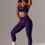High Waist Super Sculpt Leggings in Purple - Image 3
