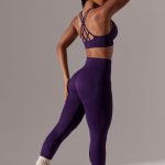 High Waist Super Sculpt Leggings in Purple - Image 5