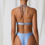 Full Bikini Bottoms in Sky Blue - Image 2