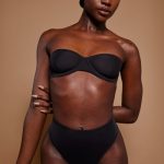 Soft Mesh Strapless Bra in Black - Image 5