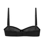 Soft Mesh Strapless Bra in Black - Image 7