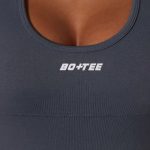 Full Length Cut Out Back Unitard in Grey - Image 8