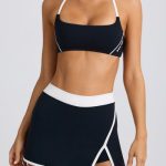 Soft Active Mini Skort in Black - Image 4