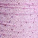 Embellished Draped Cowl-Neck Mini Dress in Peony Pink - Image 4