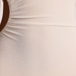 Tall Textured Jersey Halter Neck Ruched Cut Out Jumpsuit in Ivory - Image 5