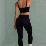 Super Sculpt Full Length Leggings in Onyx Black - Image 4