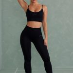 Super Sculpt Full Length Leggings in Onyx Black - Image 5