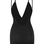 Intimates Soft Mesh Multiway Mini Dress in Black - Image 3