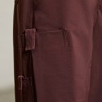 Petite Wide Leg Cargo Trousers in Brown - Image 11